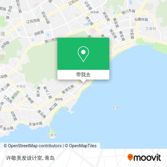 许敬美发设计室地图