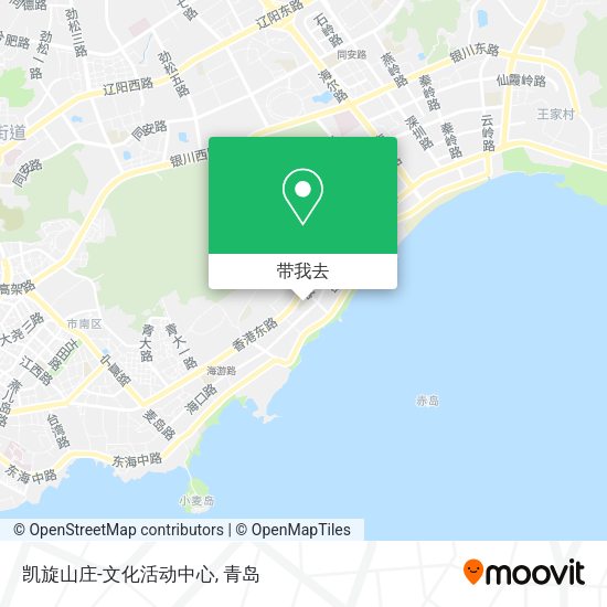 凯旋山庄-文化活动中心地图