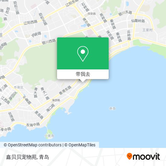 鑫贝贝宠物苑地图