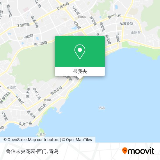 鲁信未央花园-西门地图