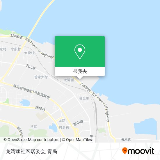 龙湾崖社区居委会地图