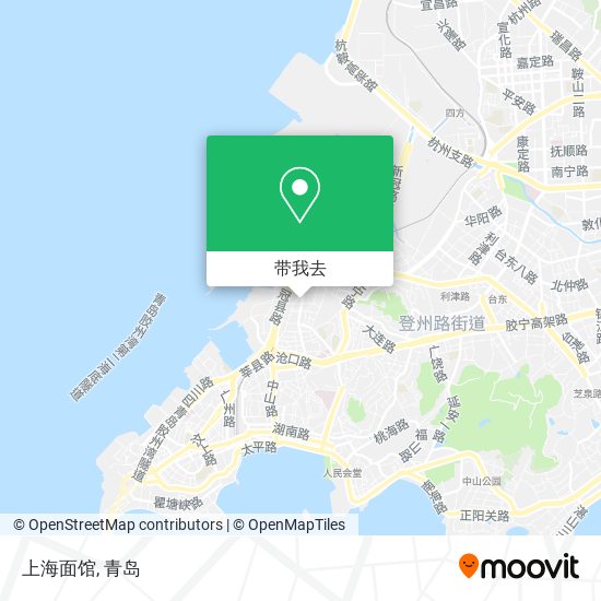 上海面馆地图