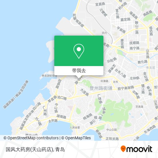 国风大药房(天山药店)地图