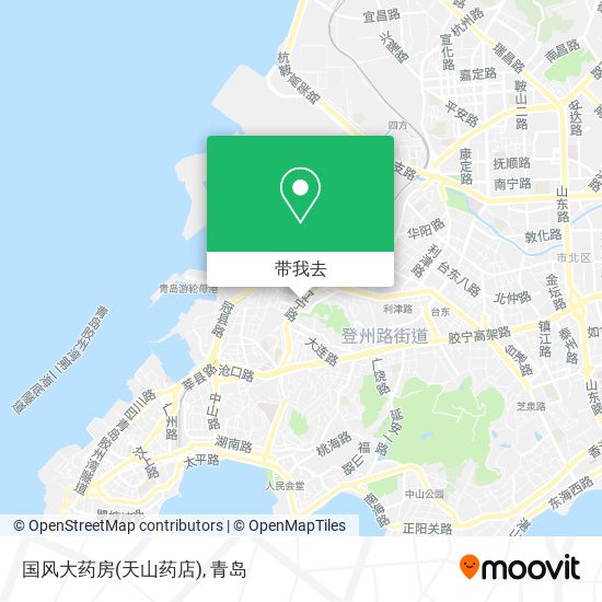 国风大药房(天山药店)地图