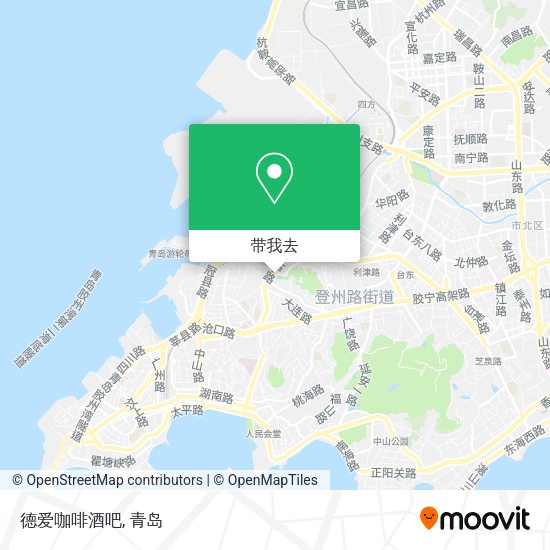 德爱咖啡酒吧地图