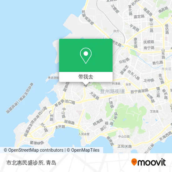 市北惠民盛诊所地图