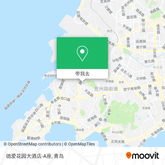 德爱花园大酒店-A座地图