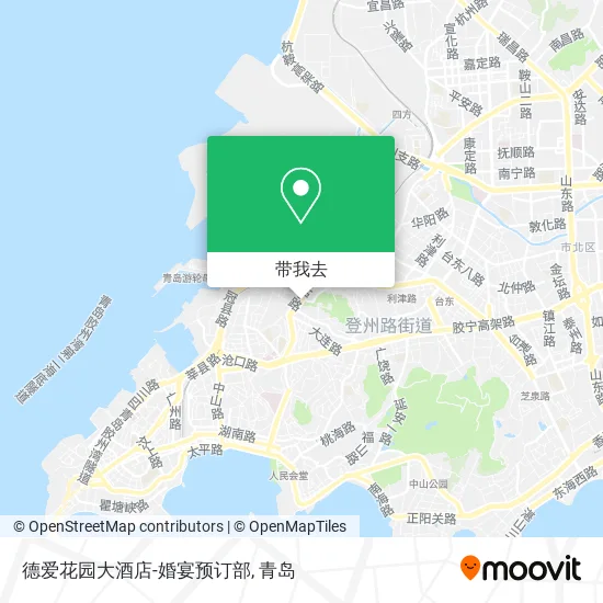德爱花园大酒店-婚宴预订部地图