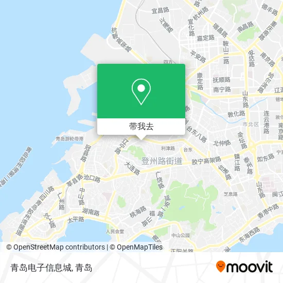 青岛电子信息城地图