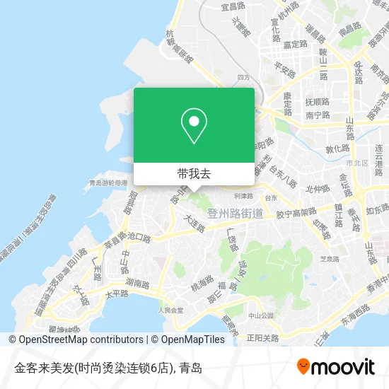 金客来美发(时尚烫染连锁6店)地图