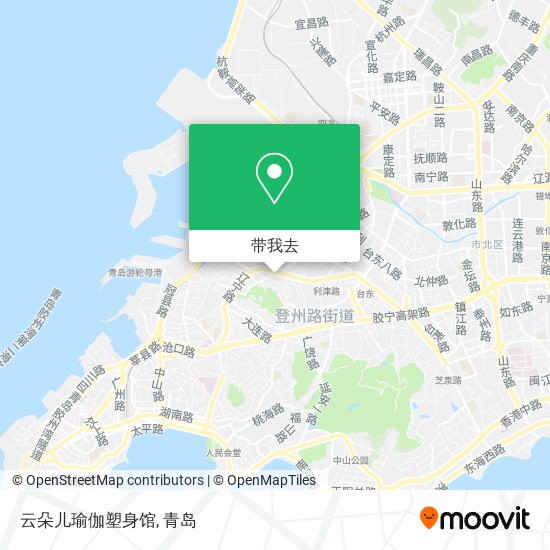 云朵儿瑜伽塑身馆地图