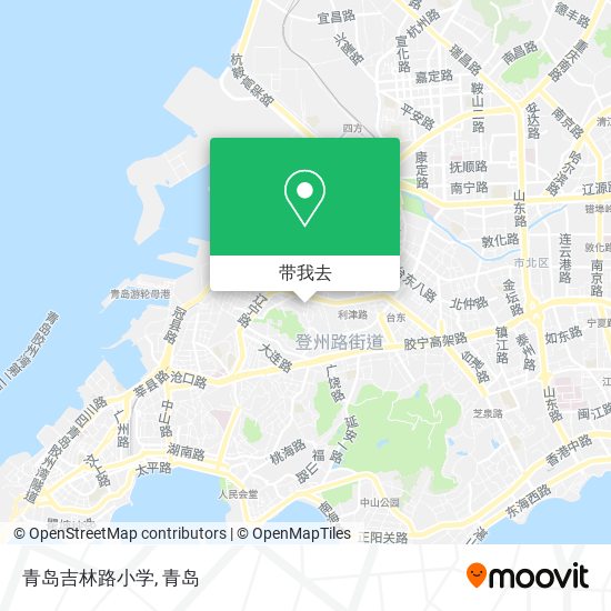 青岛吉林路小学地图