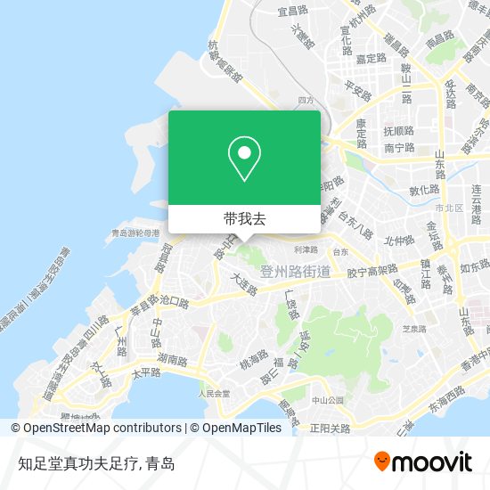 知足堂真功夫足疗地图