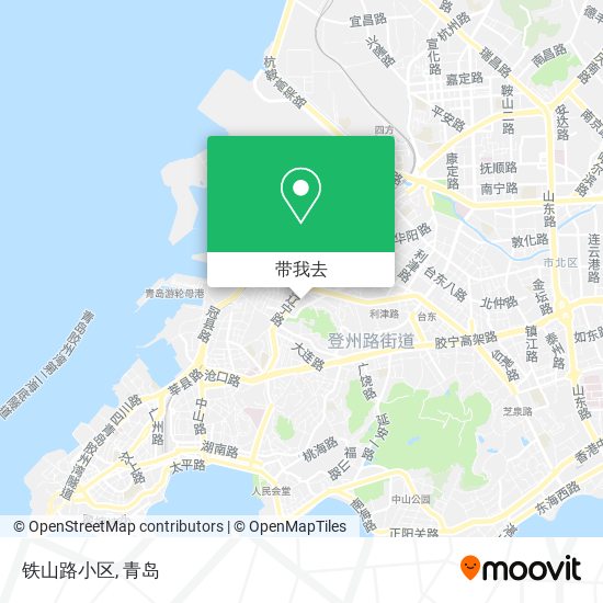 铁山路小区地图