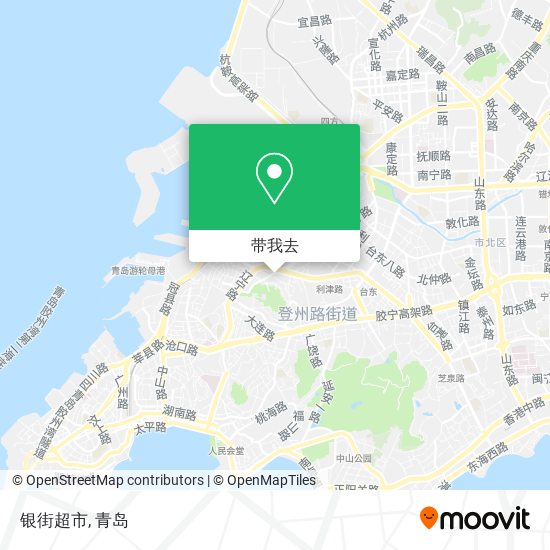 银街超市地图