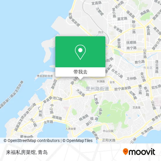 来福私房菜馆地图
