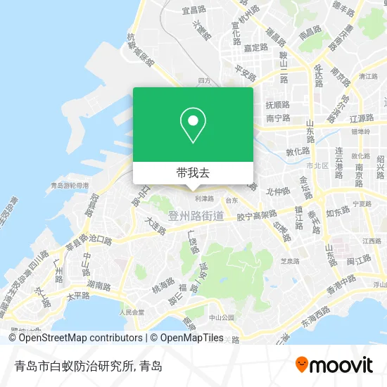 青岛市白蚁防治研究所地图