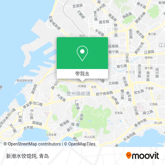 新潮水饺馄饨地图