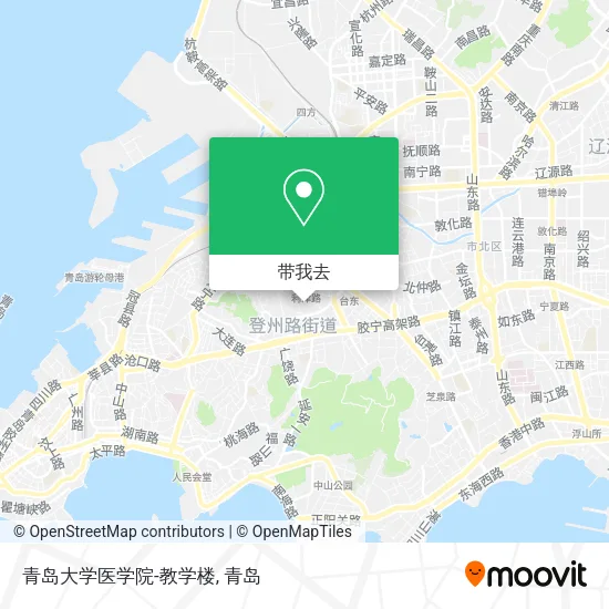 青岛大学医学院-教学楼地图