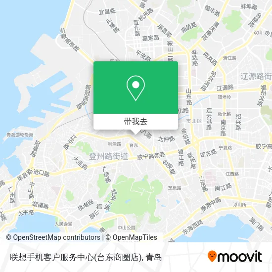 联想手机客户服务中心(台东商圈店)地图