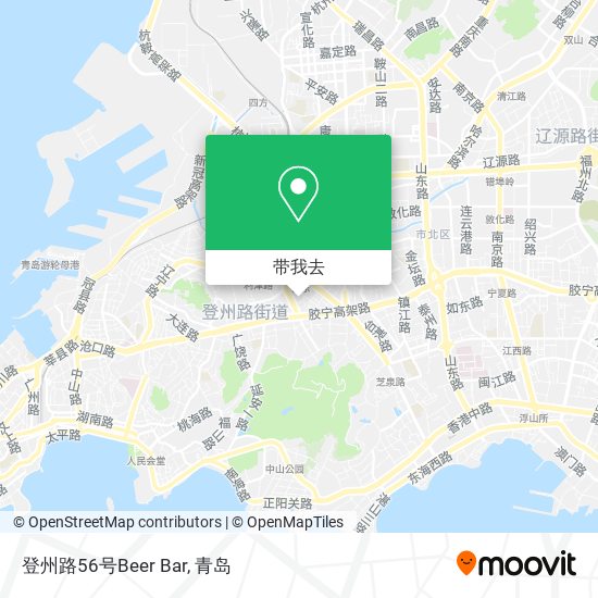 登州路56号Beer Bar地图