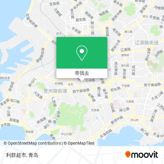 利群超市地图
