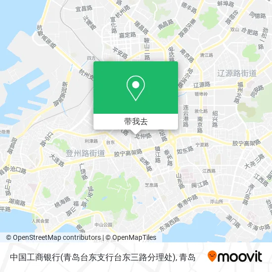 中国工商银行(青岛台东支行台东三路分理处)地图