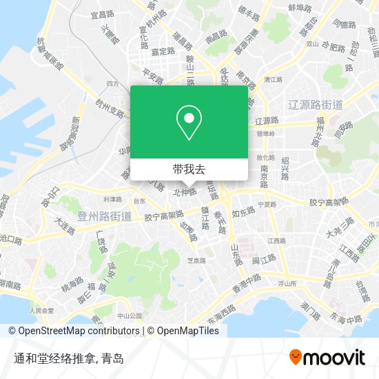 通和堂经络推拿地图