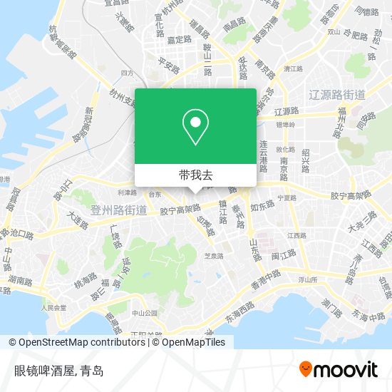 眼镜啤酒屋地图