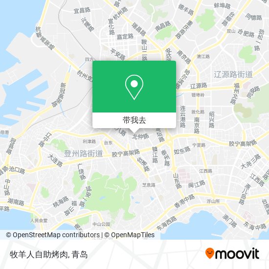 牧羊人自助烤肉地图