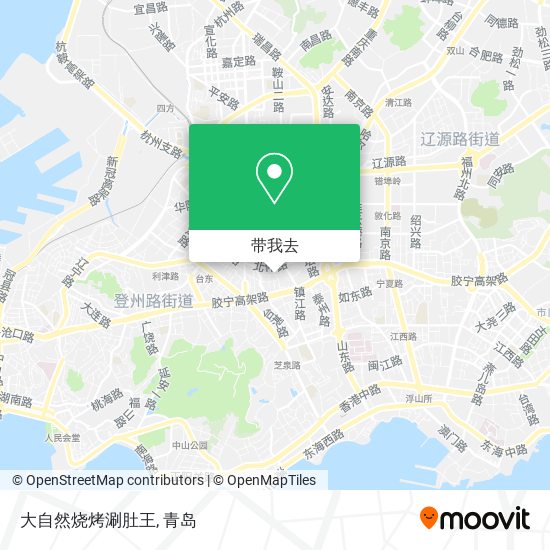 大自然烧烤涮肚王地图