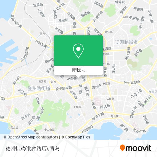 德州扒鸡(北仲路店)地图