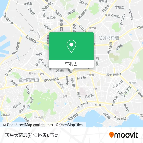顶生大药房(镇江路店)地图