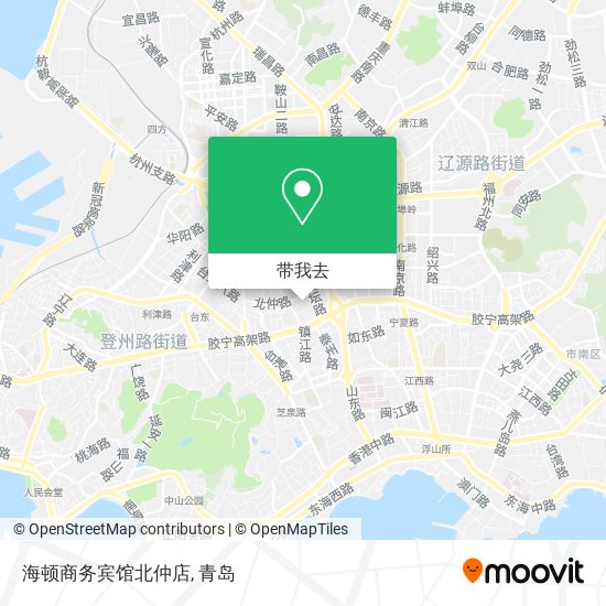 海顿商务宾馆北仲店地图