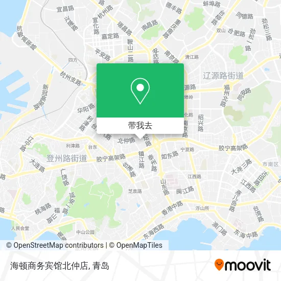 海顿商务宾馆北仲店地图