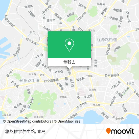 悠然推拿养生馆地图
