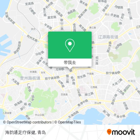 海韵通足疗保健地图