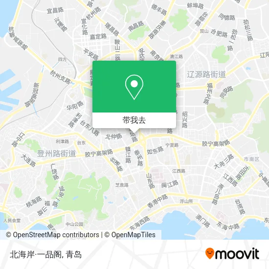 北海岸·一品阁地图
