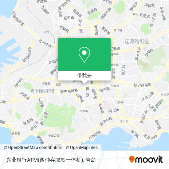 兴业银行ATM(西仲存取款一体机)地图