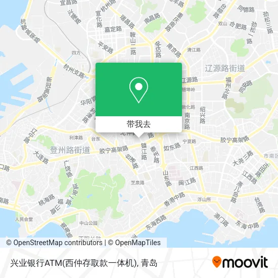 兴业银行ATM(西仲存取款一体机)地图