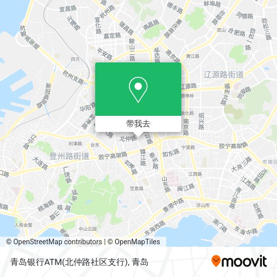 青岛银行ATM(北仲路社区支行)地图