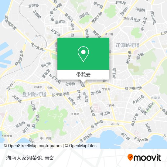 湖南人家湘菜馆地图