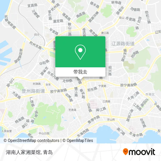 湖南人家湘菜馆地图