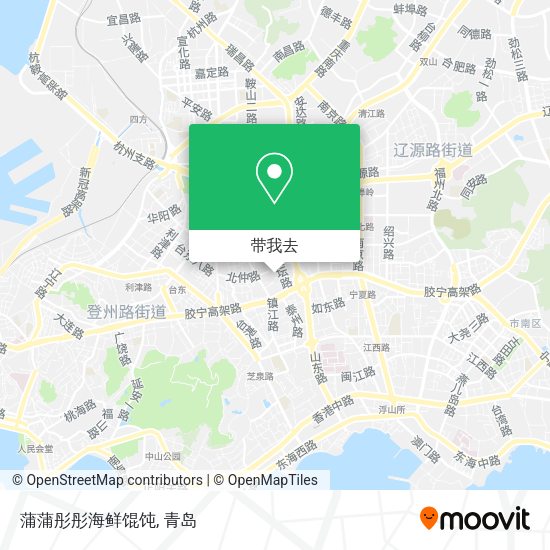 蒲蒲彤彤海鲜馄饨地图