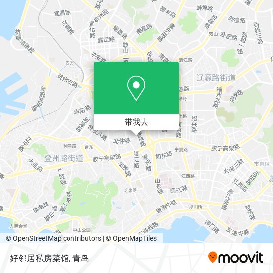 好邻居私房菜馆地图