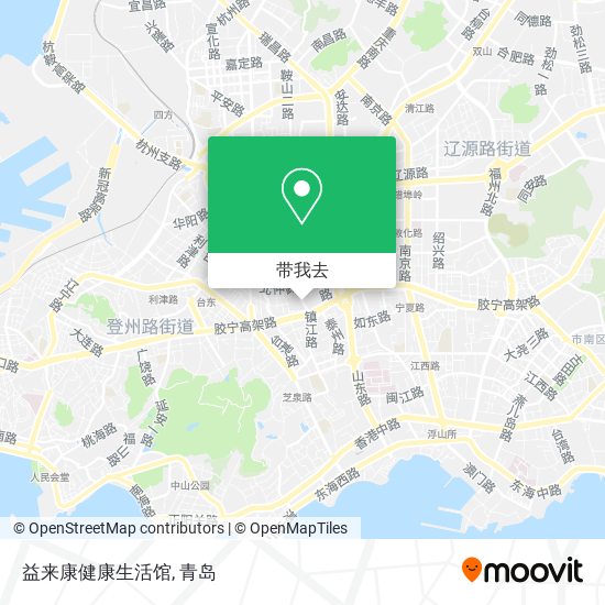 益来康健康生活馆地图