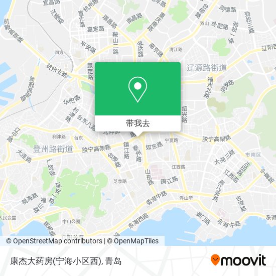 康杰大药房(宁海小区西)地图