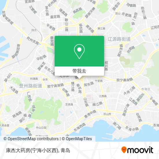 康杰大药房(宁海小区西)地图