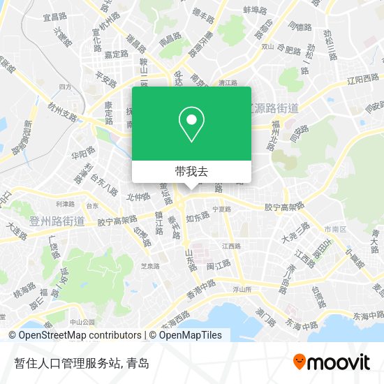 暂住人口管理服务站地图