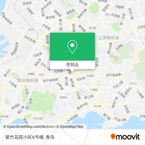 紫竹花苑小区6号楼地图